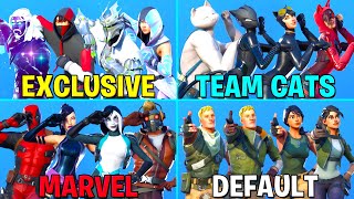 Best Types of Similar Skins With Best Dances & Emotes in Fortnite