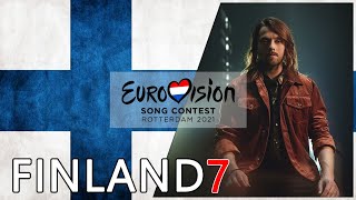 EUROVISION 2021 | Finland UMK My Top 7