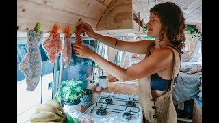 VANLIFE FOR WOMEN: getting my PERIOD in our BUS HOME