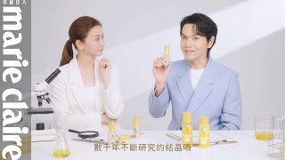 Kevin老師與邵庭解密保濕王者「肌研極潤金緻保濕精華」