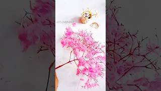 How to make an Artificial Tree? #homedecor #artificialtree #cherryblossom #handmadetree #diy #shorts