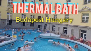 Europe trip Day 8/15BudapestAquaworld budapest thermal spa Sent Lukacs Gyogofordion  Bathhouse hindi