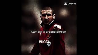 Cantona Is a good person? #edit #football #cantona