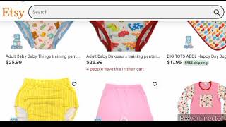 Online Window Shop With Me for Abdl Items Pt 2 #abdl