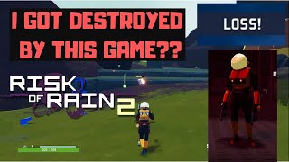 I got destroyed by Rainfall Difficulty?! Casual Fails to Unlock Character! Risk of Rain 2 Game Play