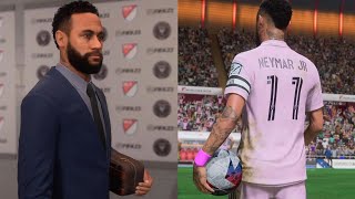 FIFA 23 Neymar Transfer To Inter Miami CF - MLS Goal Compilation 2023 2024 #Neymar #Messi #PS5