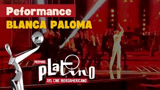 Performance Blanca Paloma Premios Platino 2023 Eaea Actuación desde dentro