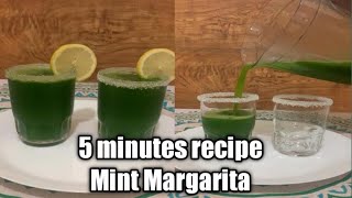 Mint Margarita recipe || Mint Lemonade Recipe ||Refreshing&Restaurant Style recipe Summer drink|2022