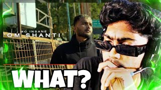 MC Insane - Om Shanti ( Official Music Video ) | The Heal Album | REACTION