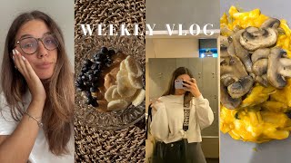 WEEKLYVLOG // rientro a lavoro&palestra, cosa mangio, serie tv, libri e skincare post abbronzatura