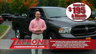 2019 RAM 1500 | $195/month | Zappone Chrysler Jeep Dodge RAM