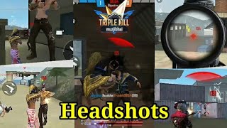 Free Fire Gameplay l HeadShots Scenes l Headshot Tricks l Orgami And Gaming With Me l