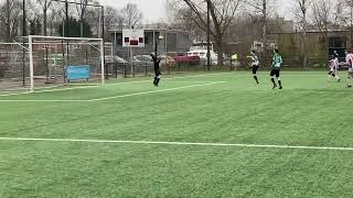 Samenvatting 1e helft ASV Arsenal 8 - De Wherevogels 4