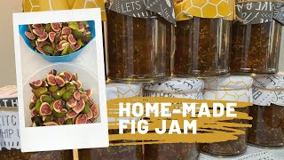 The Art of Making Home-Made Fig Jam - no nasties & all organic