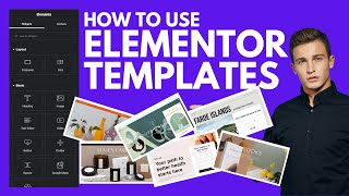 How To Use Elementor Templates In WordPress 2024 | Elementor Pro Tutorial | Elementor Pro Header