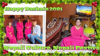 Dashain 2081 | Nepali Culture | Nepali Festival | celebrations| full vlog of Tika