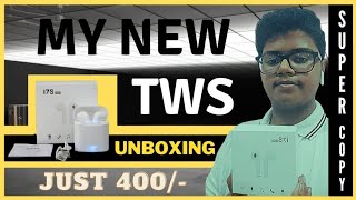 My new Airpods unboximg and review in Telugu,Sound quality,Mic quality,etc #i7s, #bluetooth,#twsis7