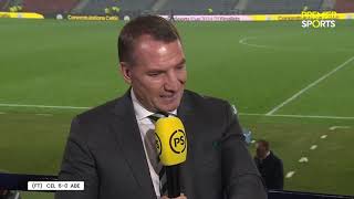 Brendan Rodgers post match | celtic vs Aberdeen 6-0 #celtic #football #parkhead