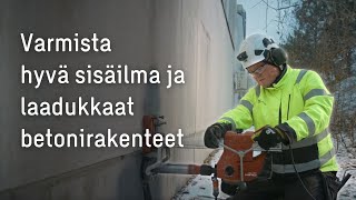 Osuva kumppani betonirakentamiseen - Sweco