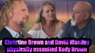 Shocking Allegations! Christine & David Accused of Assaulting Kody Brown! | Sister Wives Drama