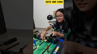 Mini Vlog 359 - Foosball Winner🏆😍🥰 #aayuandvanu #shorts #youtubeshorts #ytshorts #viral #minivlog