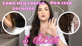 5 DICAS PARA DEIXAR AS PONTAS DO SEU CABELO MAIS CHEIAS 😉