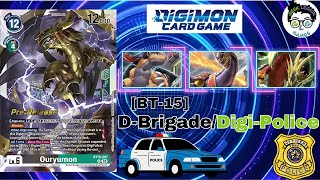 ARREST THEM!!! D-Brigade/Digi-Police Deck Profile & Guide | Digimon Card Game BT15