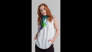 Artist Scarves - woman in love photoshoot #shorts