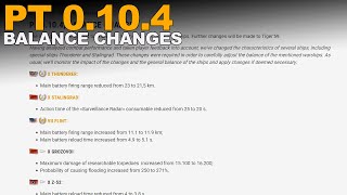 PT 0.10.4 Balance Changes