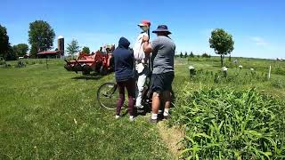 Cozmo comes off his crutches and on the bike