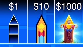 $1 vs $1000 Geometry Dash Level!