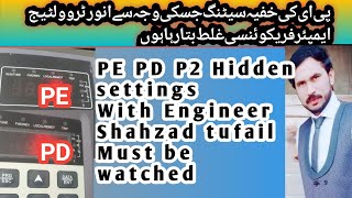 Learn how to set PE PD and P2 motor inverter#vfd #inverter #12voltinverter #electrical #invt