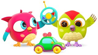 Peck Peck the Woodpecker & toy cars for kids | Cartoons for babies & videos for kids