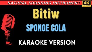 Bitiw - Sponge Cola (HD Karaoke Version)