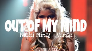 Nicki Minaj - Out Of My Mind [Verse - Lyrics]