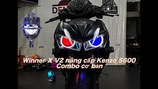 Winner X V2 lên cấu hình 2 bi quốc dân Kenzo S600