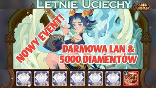 DARMOWA KOPIA LAN i 5000 DIAMENTÓW! NOWY EVENT - LETNIE UCIECHY! | AFK Arena Polska