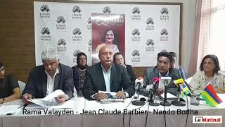 Conférence de presse de linion moris le vendredi 19.07.24