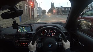 GoPro Hero 7 Black sunset time warp drive (M140i Pov)