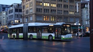 Voyage sur la ligne 304 hôpital en Solaris Urbino 18 Hybride