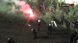 Bultras (Botev Plovdiv) vs. police  17.10.2015