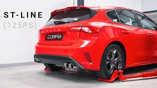 Exhaust Sound - Ford Focus Mk4 ST-Line 1L (125PS EcoBoost) Rear Performance Exhaust by Cobra Sport