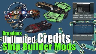 Starfield Unlimited Credits Ship Builder Mods