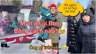 ÔNG NỘI DẪN BON MUN ĐI CHƠI HOẠT ĐỘNG CỦA THÀNH PHỐ. VỐN TỪ TIẾNG VIỆT CỦA BON