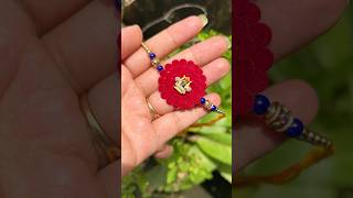 How to make easy Rakhi🥰@Crafterashu #trending #bhai #shorts #ytshorts #youtubeshorts #diy #rakhi