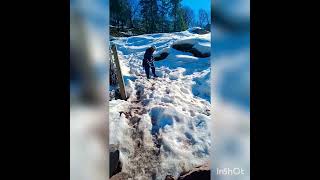 Snow fall in Murree |shortsvideo|#shorts