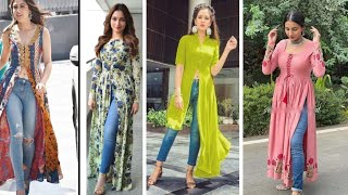 #2021 #trending Jeans With Long Kurti Design || New Design Jeans-Kurti Ideas 2021