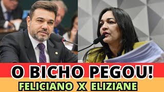 MARCO FELICIANO E ELIZIANE GAMA BATEM BOCA NA CPMI