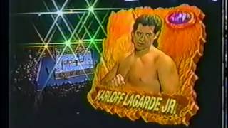 Karloff Lagarde Jr. & Violencia vs. Astro Rey Jr. & Ultraman Jr.