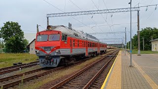 LTG Link DR1A-318 at Senieji Trakai railway station